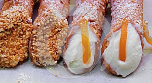 pastry item called Cannolo Siciliano