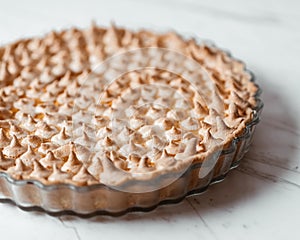 Pastry Lemon Tart with Meringue