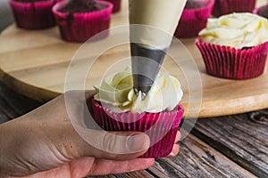 Pastry - Red Velvet Muffin home made