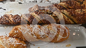 Pastry, Sweet Breads, Danish, Carmel Twists