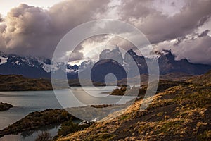 Patagonia, Chile - Torres del Paine, in the Southern Patagonian Ice Field, Magellanes Region of South America