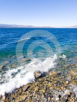 Patagonia lake nahuel huapi in bariloche