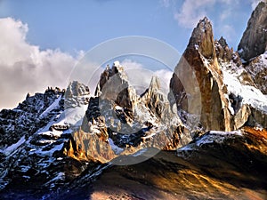 Patagonia Mountains Mount Fitz Roy El Chalten