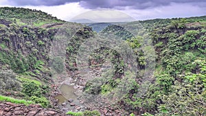 Patalpani Waterfall, nestled in the heart of Madhya Pradesh,