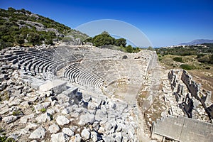 Patara (Pttra). Ruins of the ancient Lycian city Patara.