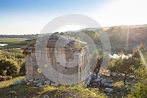 Patara (Pttra). Ruins of the ancient Lycian city Patara.