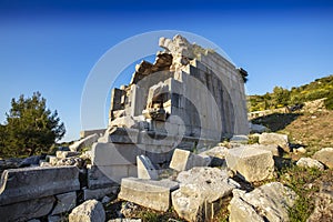 Patara (Pttra). Ruins of the ancient Lycian city Patara.