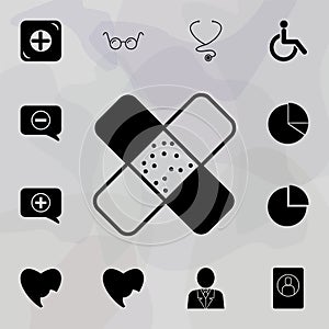 Patch icon. Web icons universal set for web and mobile