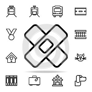 patch icon. web icons universal set for web and mobile