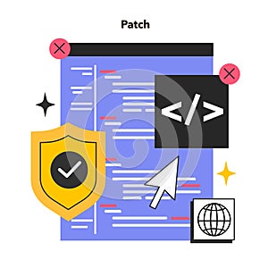 Patch software. Operating system updates that address security vulnerabilities