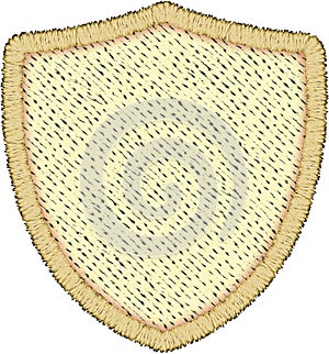 Patch Work of abstract badge shape