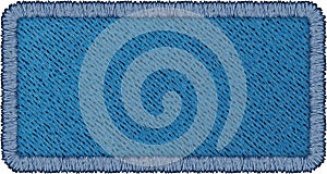 Patch Work of abstract badge shape