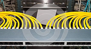 Patchfield in a datacenter for Network Services