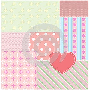 Patchwork backgrounds