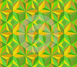 Patchwork blanket. Multicolored geometric mosaic. Seamless ornate pattern