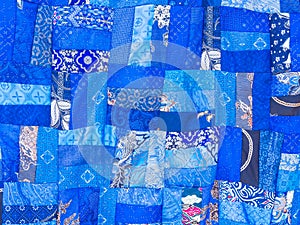 Patchwork blanket seamless texture