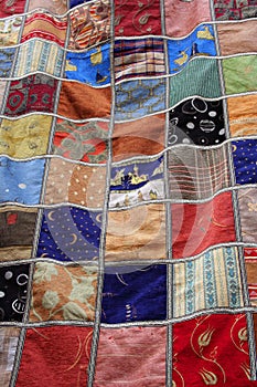 Patchwork quilt blanket