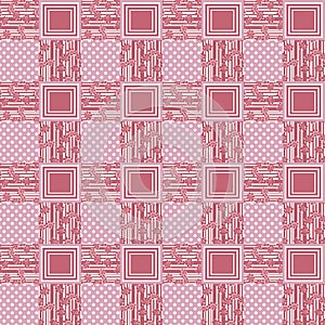 Patchwork seamless pattern cartoon kids ornament background