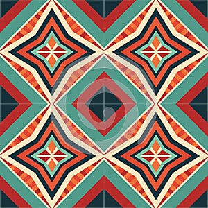 Patchwork texture. Weaving. photo