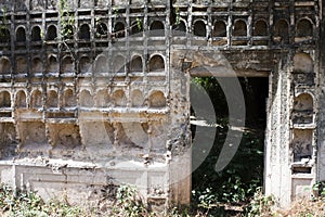 Pate Island. The ruins of an old house on Pate Island.