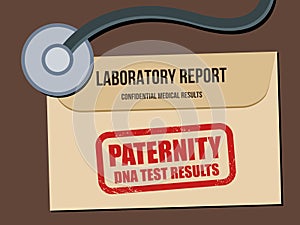 Paternity test - DNA test results photo