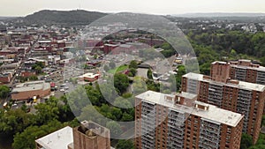 Paterson, Aerial View, Northside, Passaic River, New Jersey