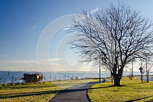 Path alongside a Harbour