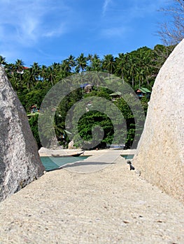 Path at the beach