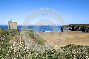 Path and benches to Ballybunion beach