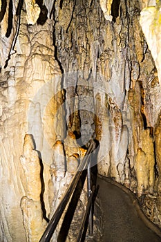 Path into the cave, Cave of liberty, Slovakia