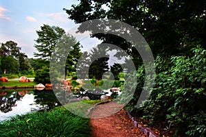 Path in Chicago's - Japanese Gardens