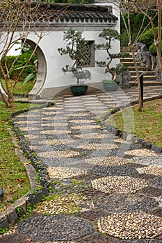 Path in chinese garden
