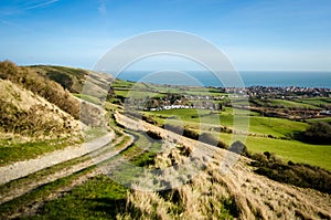 Path from Corfe Castle to Swanage