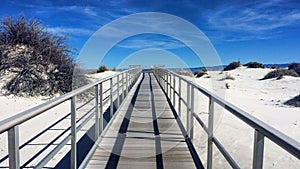 Path through the desert