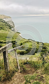Path down the White Cliffs of Dover