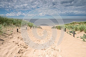 Path through the dunes