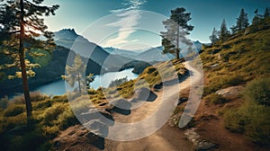 path fork in the road