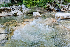 The path of the Gole del Calore In the heart of the Cilento National Park photo