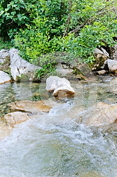 The path of the Gole del Calore In the heart of the Cilento National Park photo