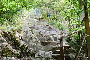 The path of the Gole del Calore In the heart of the Cilento Nati photo