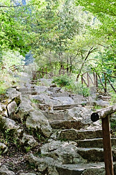 The path of the Gole del Calore In the heart of the Cilento National Park photo