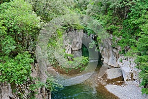 The path of the Gole del Calore In the heart of the Cilento National Park photo