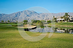 Path at Golf Course in California