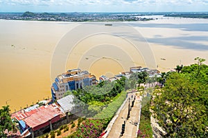 Path and Guayas River photo