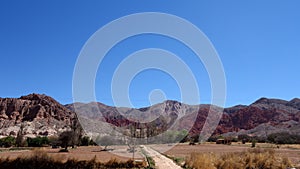 Path and mountains - North of argentina / noa, salta, jujuy