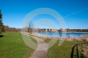 Path near the lake