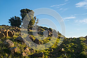 Path Ring Mountain Sunrise