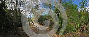 Path through Sri Nakhon Khuean Khan Park