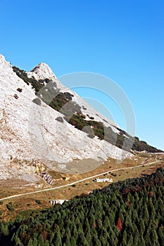 A path to Amboto mountain