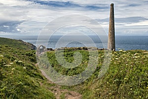 Path to the Arsenic Works At Botallack, Cornwall